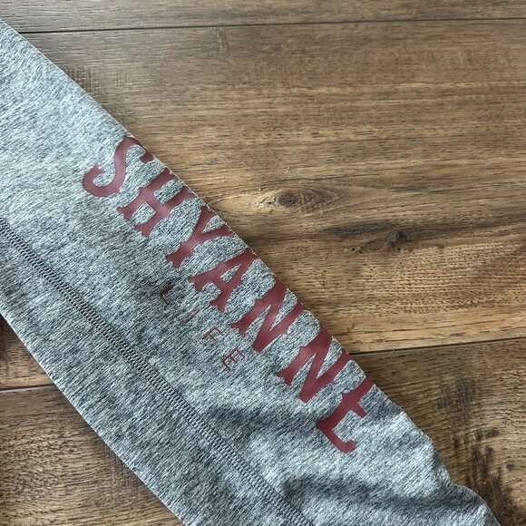 Shyanne Women's 1/4 Zip Front Logo Pullover Size XS Gray/Red Accents - Picture 4 of 7